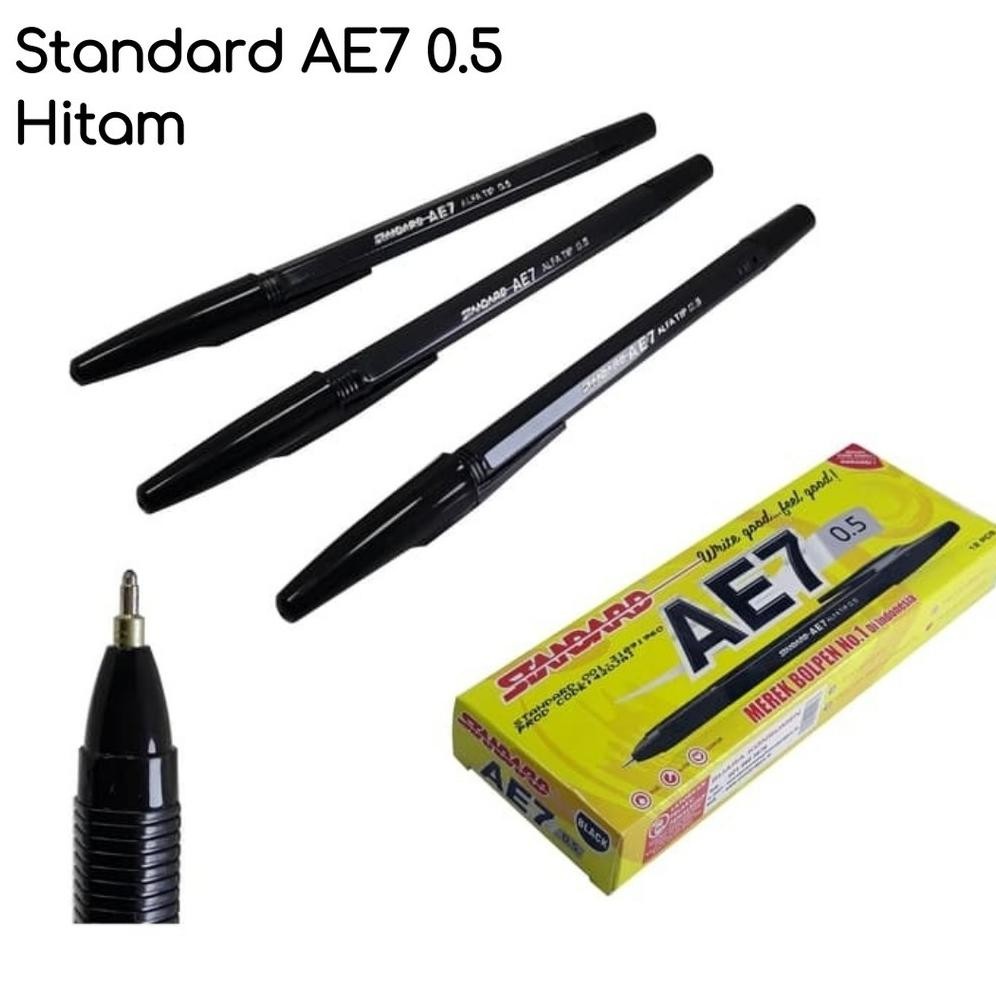 

Promo Pulpen Standard Ae7 0.5 Isi 12 Pcs Promo
