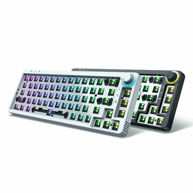 Barebone Seattle Aluminium Mechanical Keyboard Kf068 Typec Free Keycaps Allshop
