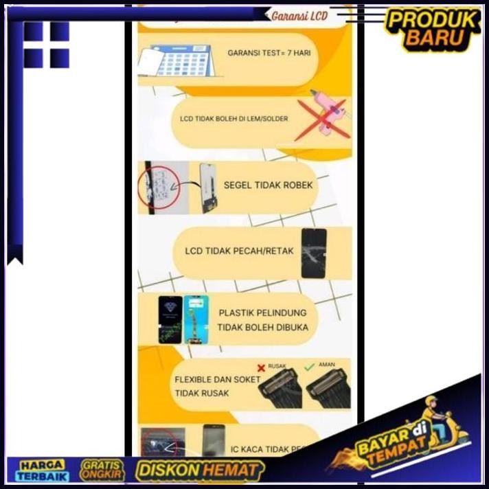 CUCI GUDANG LCD TOUCHSCREEN OPPO F7 / F7 PRO / CPH1819 / CPH1821 Fullset CROWN 3.0 Original Super 10