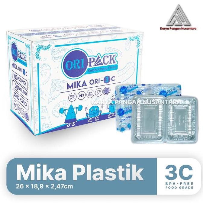 MIKA PLASTIK MIKA KUE MIKA MAKANAN MIKA 3C MIKA KEMASAN MAKANAN FOOD GRADE PACK