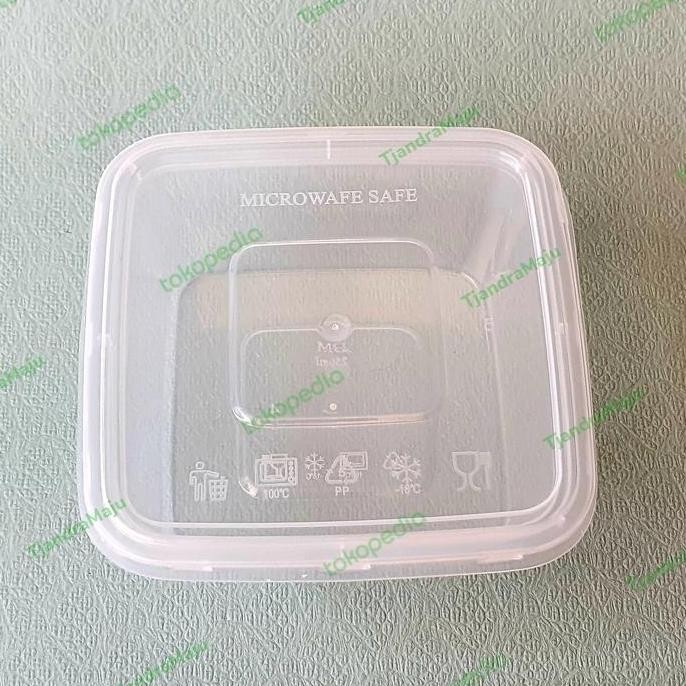 TERMURAH KOTAK MAKANAN/THINWALL SQUARE DM 250ML/250 ML