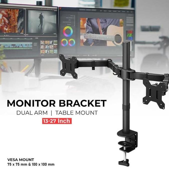Bracket Monitor Braket Tv Breket Pc Computer Stand Komputer 13 14 15 16 17 18 19 20 21 22 23 24 25 2