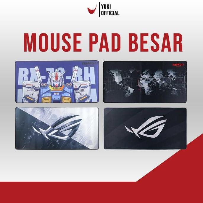 Mousepad Gaming / Mouse pad Besar / Alas Mouse XL