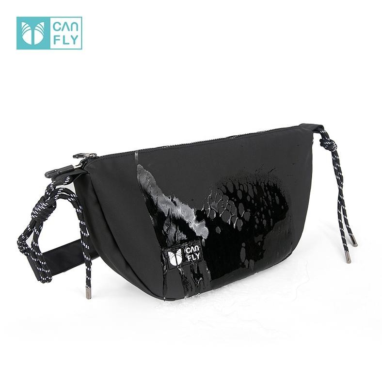 [Kecil Tas Selempang Pria Wanita Yipinu Ypu-Jz Waistbag Waterproof Baeos Gr-8