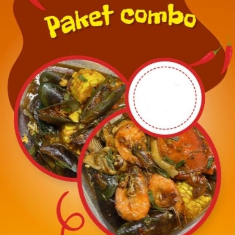 

READY STOK Seafood Combo Saus Padang | Makanan Matang | Seafood 73n by Sambal Bunda Queen Siap kirim