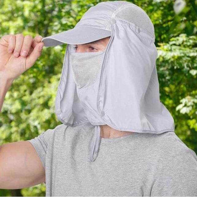 Topi Mancing Topi Masker Hiking Climbing Tentara Jepang