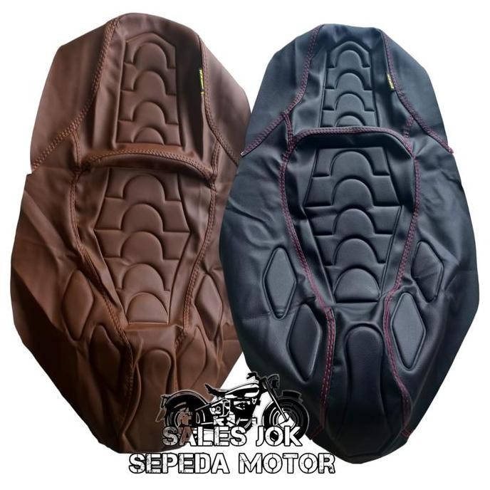 ''Terlaris" Jok Motor Custom Predator /Kulit Jok Variasi/Sarung Jok Motor/Kulit Jok Vario/Kulit Jok 