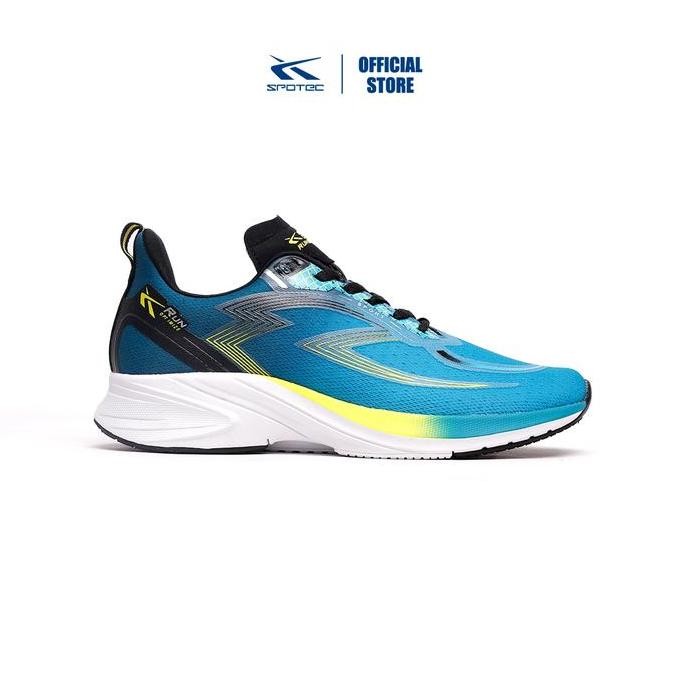 Spotec Running Omega Sepatu Lari Pria Wanita - Hijau Tosca Hijau Cerah