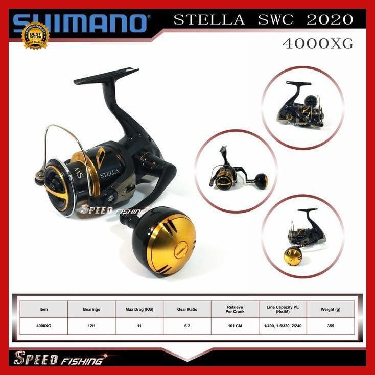 Cod - Reel Stella 2020 Sw 4000Xg Shimano Stella 4000 Xg Saltwater Bestseller