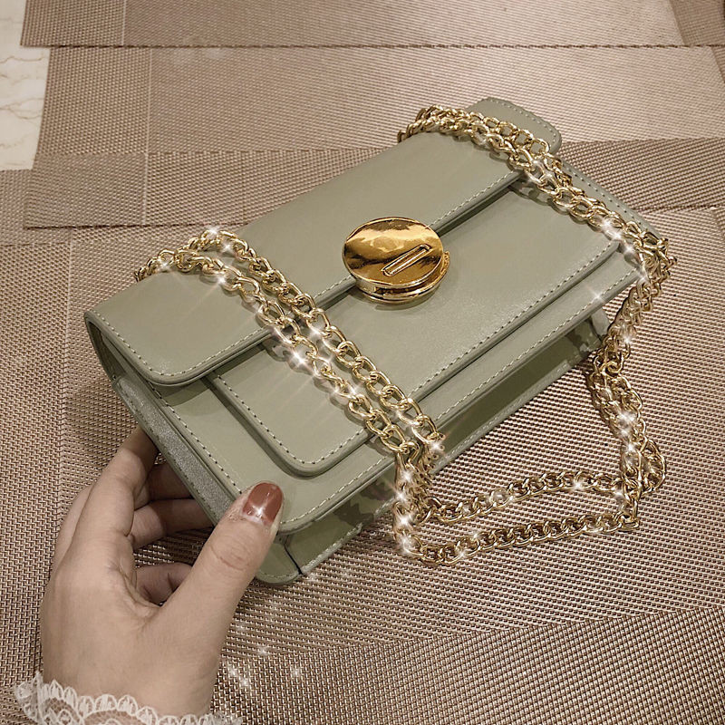 [COD]Tas wanita kapasitas besar high-end baru serbaguna tas selempang bahu persegi kecil tas rantai