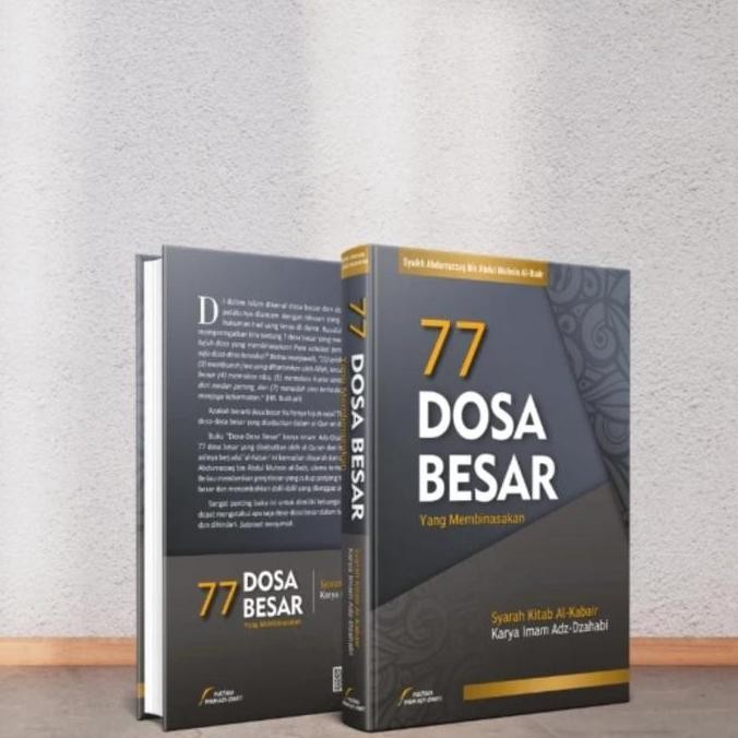 Buku 77 Dosa Besar Yang Membinasakan