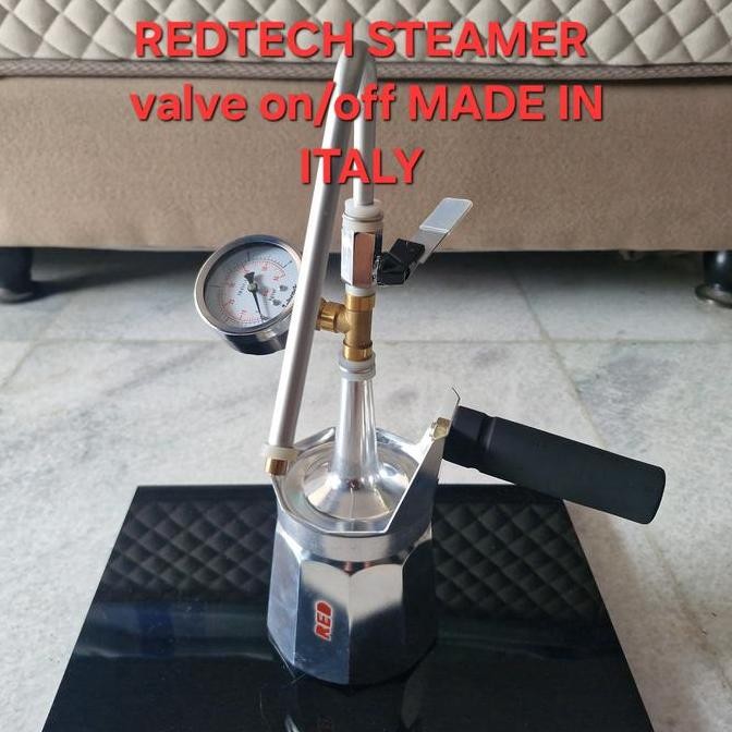 PRODUCT BARU GARANSI AFTER SALES SERVICE PROMO KUAT MURAH HARGA GROSIR REDTECH STEAMER STEAM FROTHER
