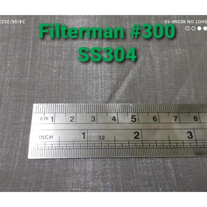 TERBARU - SARINGAN FILTER AYAKAN NET KAWAT KASA STAINLESS MESH SS 304 WIRE CLOTH