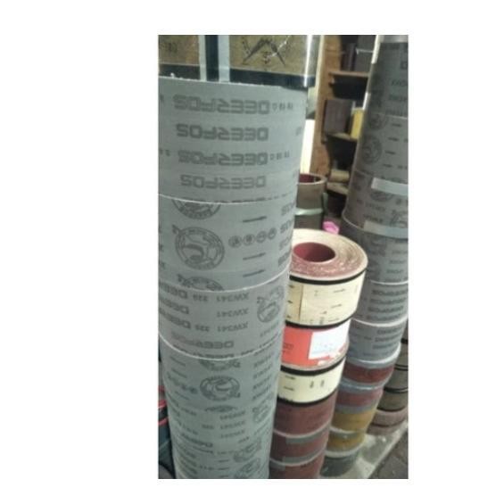 FMT amplas roll kain kaku dan lentur merk deerfos no 150 320 400 600 amplas kaku dan lentur amplas g