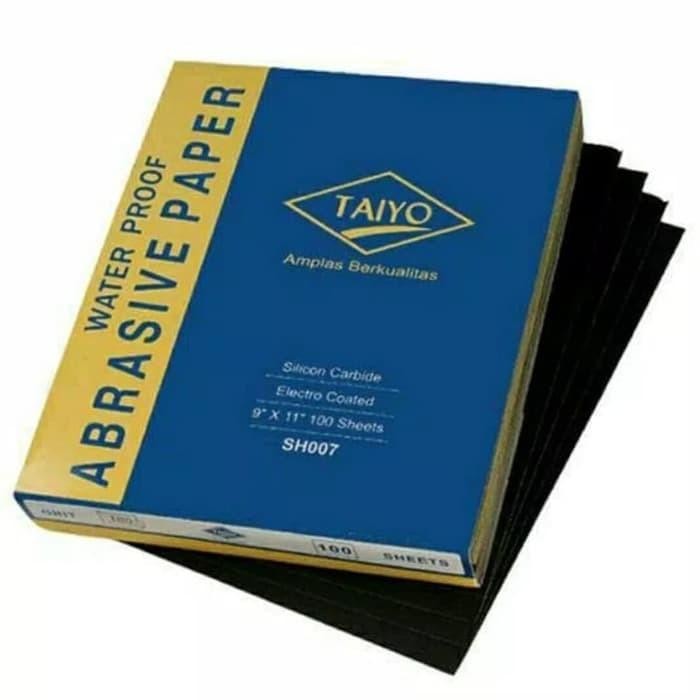 FMT Amplas #150 Lembar Taiyo Sh-007 Amplas Kertas Amplas Kayu Tembok Besi