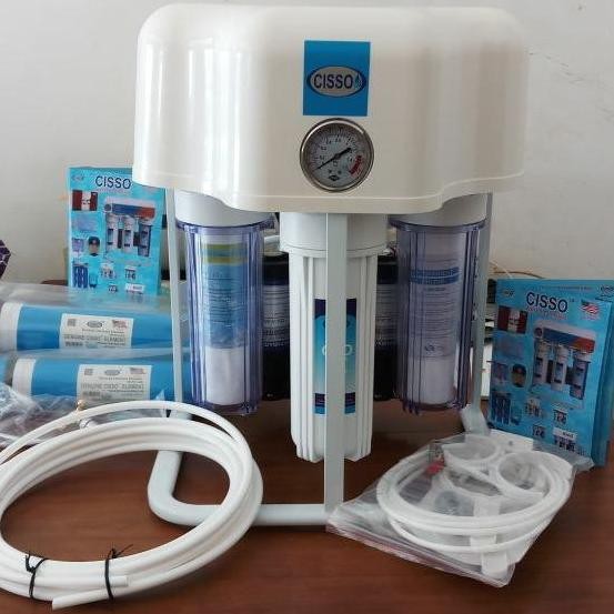 TERBARU - Reverse Osmosis (RO) 1000 gpd CISSO (3.785 ltr/hari atau 157 ltr/jam)