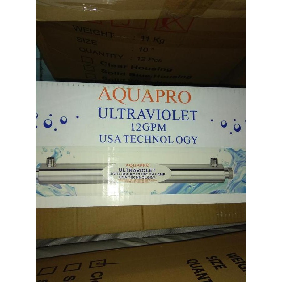 NEW Lampu UV 12 GPM Aquapro