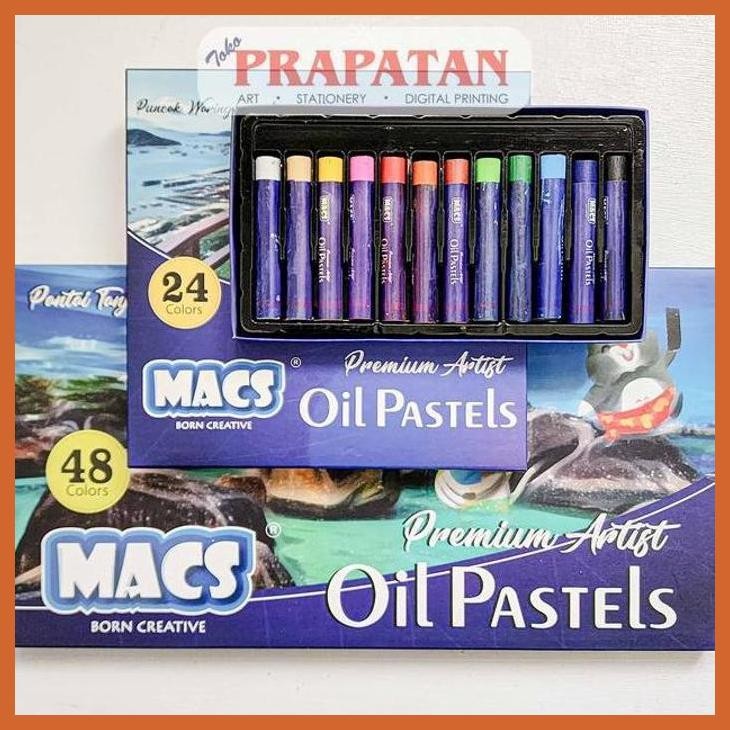 

(ATK) MACS PREMIUM ARTISTS OIL PASTEL | CRAYON MINYAK ALAT TULIS LUKIS SEKOLAH KULIAH GAMBAR KANTOR