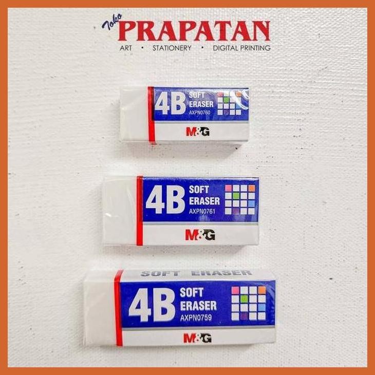 

(ATK) M&G SOFT WHITE ERASER | PENGHAPUS SETIP ALAT TULIS LUKIS SEKOLAH KULIAH GAMBAR KANTOR
