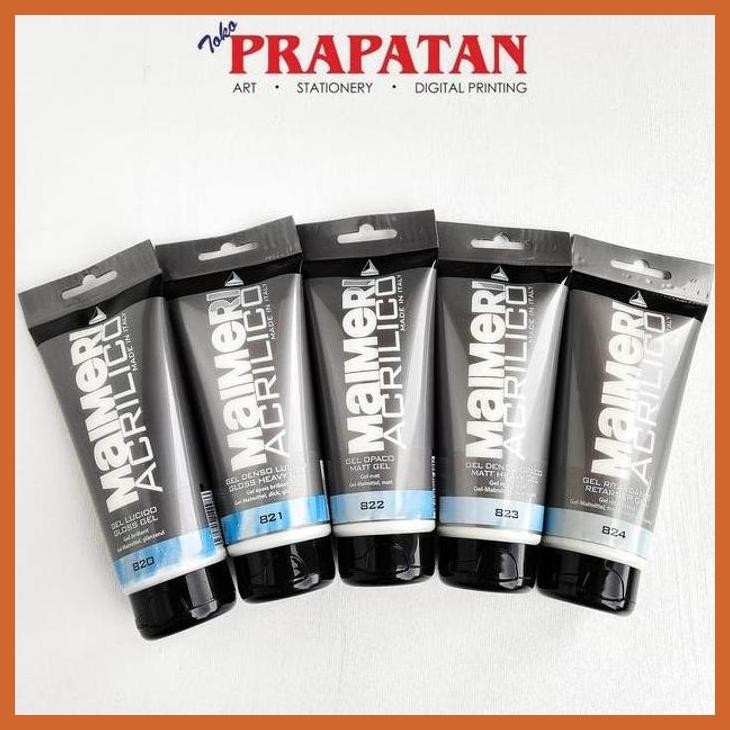 

(ATK) MAIMERI ACRYLIC GEL MEDIUM 200ML HEAVY/MATT/GLOSS ALAT TULIS LUKIS SEKOLAH KULIAH GAMBAR KANTOR