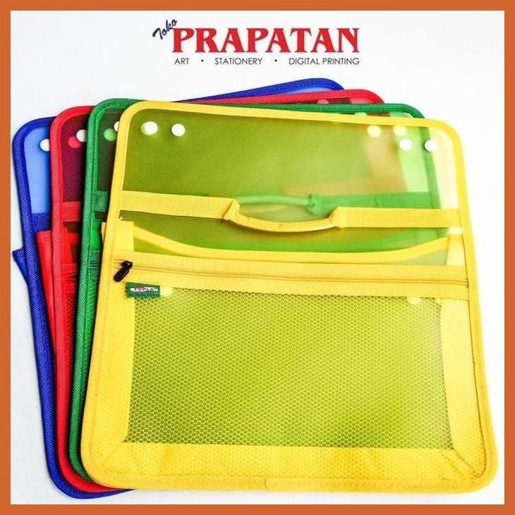 

(ATK) TOPLA BRIEF BAG 3080 FOLIO SIZE / MAP ORGANIZER ALAT TULIS LUKIS SEKOLAH KULIAH GAMBAR KANTOR