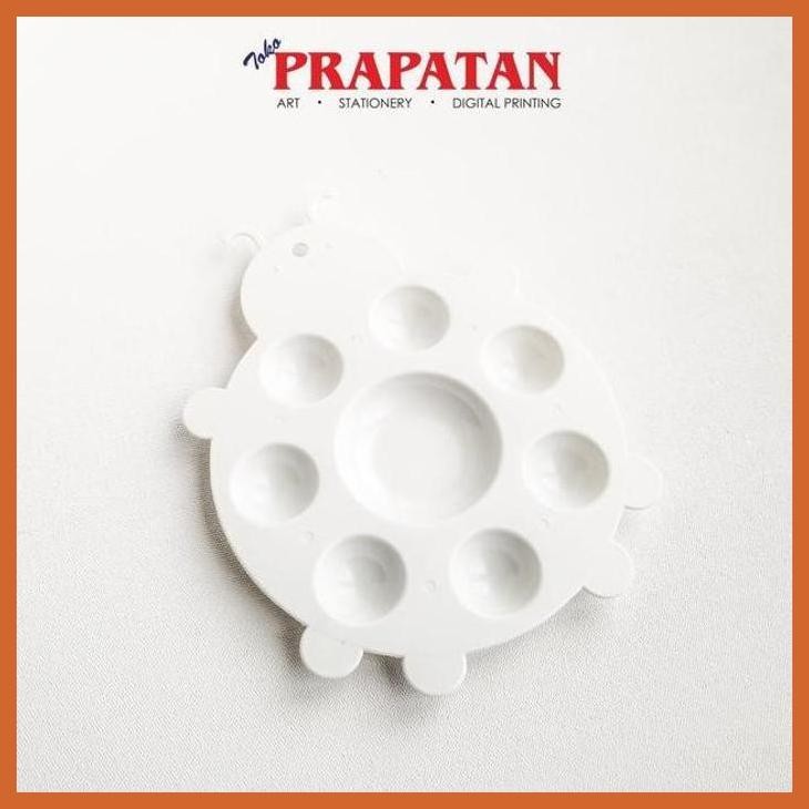 

(ATK) PALET PLASTIK / PALET LUKIS LADYBUG / PLASTIC PALETTE ALAT TULIS LUKIS SEKOLAH KULIAH GAMBAR KANTOR