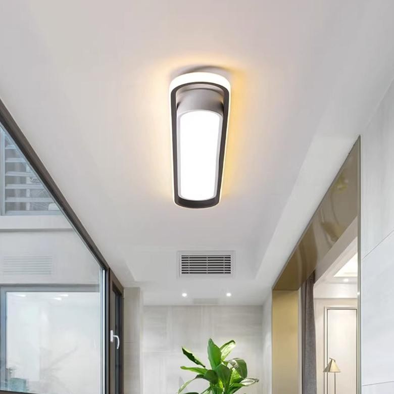 Lampu Plafon Koridor Led Ceiling Light Lampu Hias Rumah Ruang Tamu Kamar Minimalis Tempat Lampu Loro