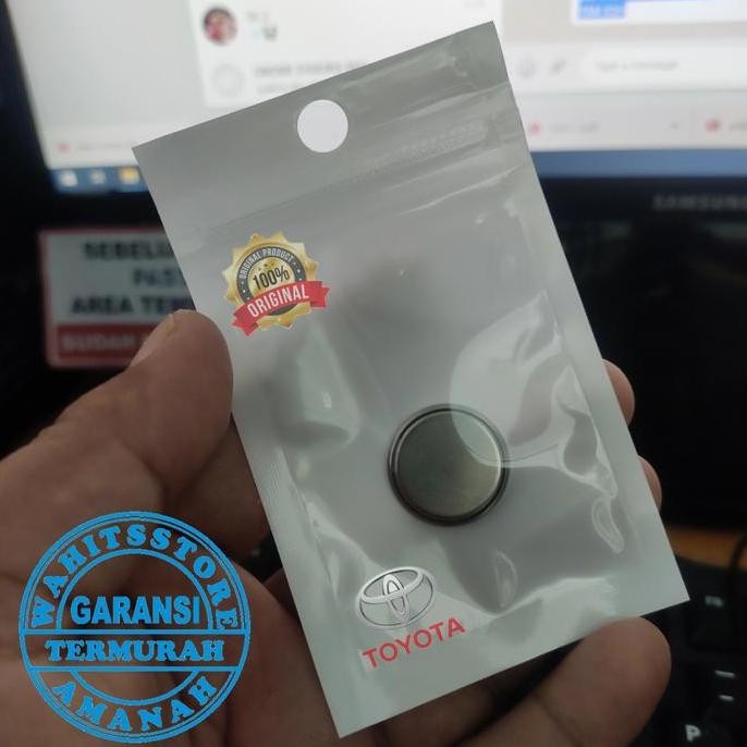 DF312>> Baterai Remot Kunci Alarm Mobil Toyota Calya Grand Avanza Original