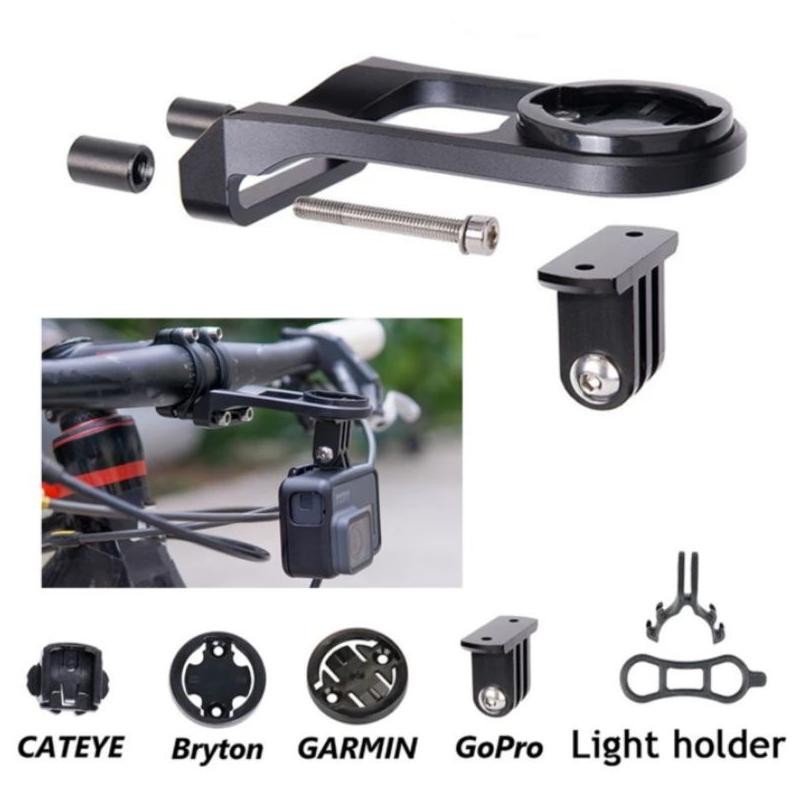 Premium Barfly Bracket Stem Spedometer Gps  Bar Fly Sepeda High Quality