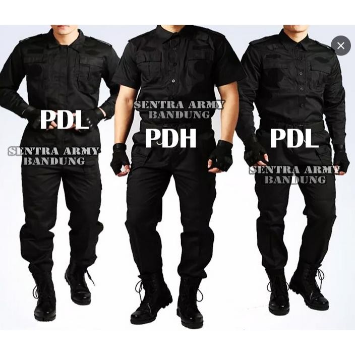 Heatshrin Seragam Setelan Pdl Security Baju Pdl Satpam Pdl Brimob Termurah Wdr-75