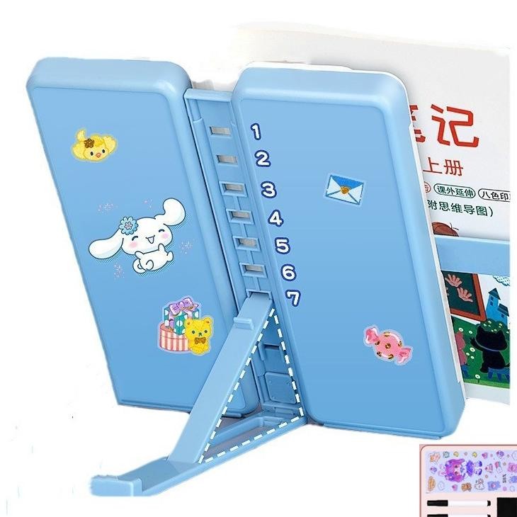 

Termurah Tempat Pensil 2In1 Multifungsi Pencil Case Book Holder Kotak Pensil Lipat Dengan Tatakan Buku Dan Papan Tulis Praktis Anak Sekolah Fg-80