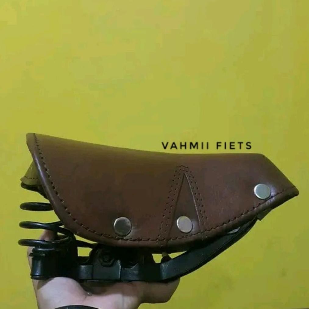 Viral Sadel Terry Kecil Model Parkit Kulit Empuk Sepeda Onthel A-81