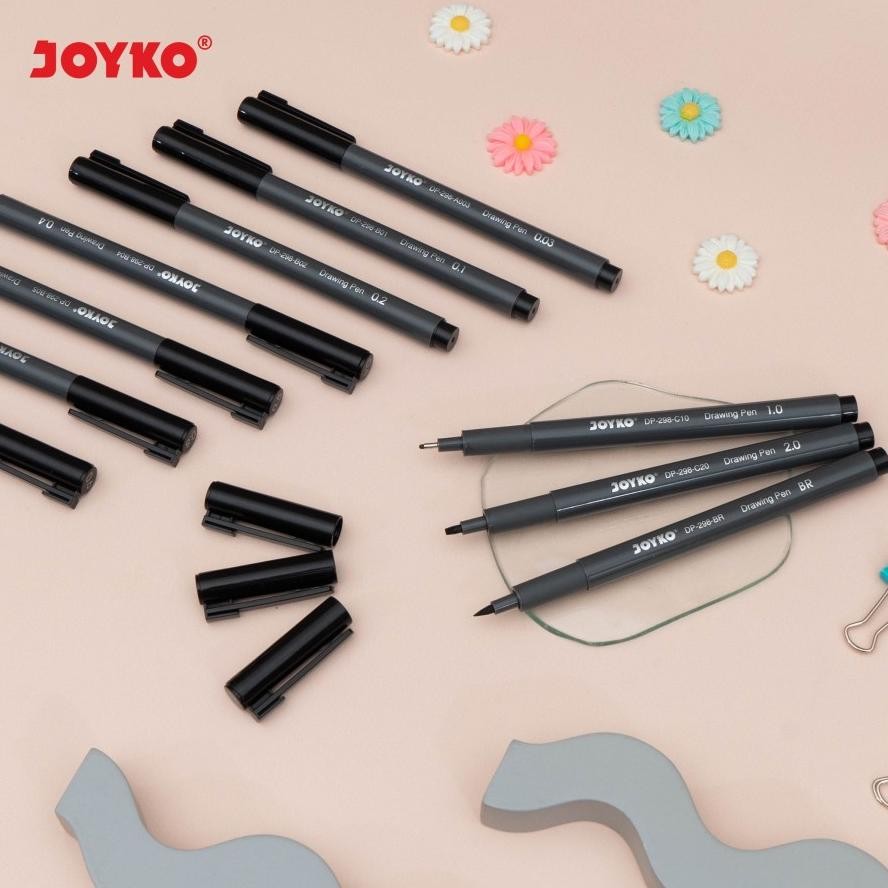 

Eelic Joyko Drawing Pen Set (Isi 6) Dp-298S Un-140