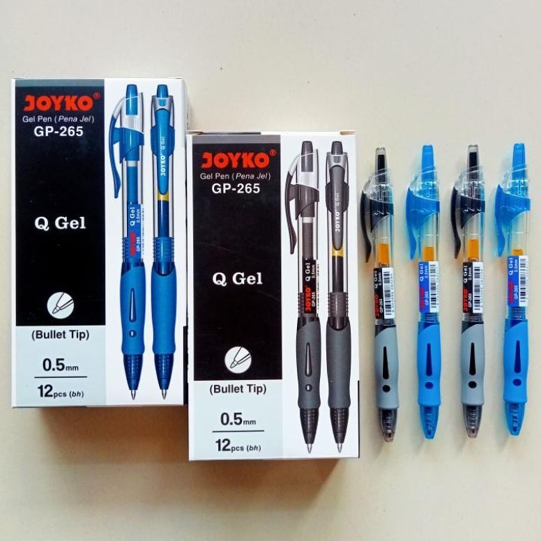 

Original Pulpen Gel Pen Joyko Q-265 Q Gel ( 12 Pcs ) [ Original ] Um57