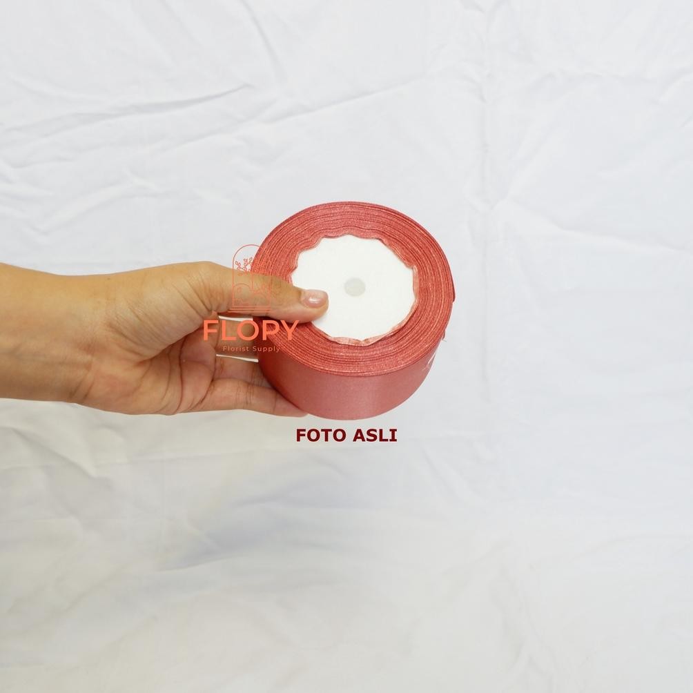 

Heatshrin [25 Yard] Pita Satin 5 Cm Warna Pastel We69