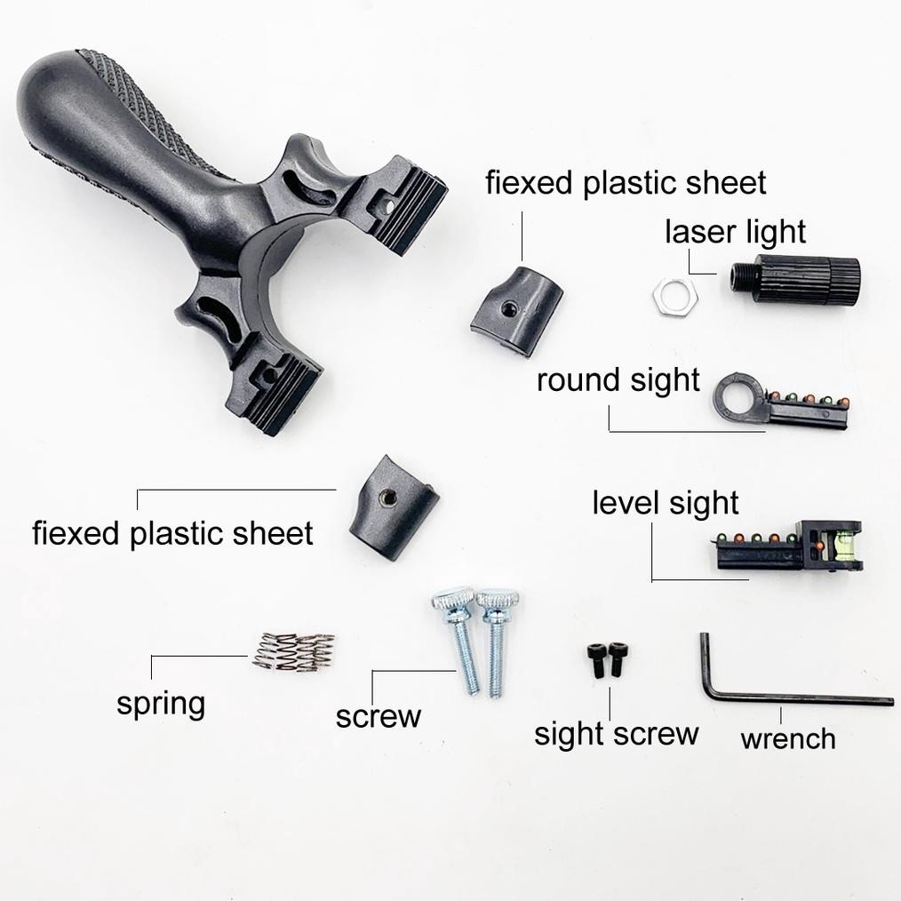 Cod [Premium] Big Power Ketapel Laser Tactical Ketapel Slingshot Dengan Laser Sight Ketapel Burung 1