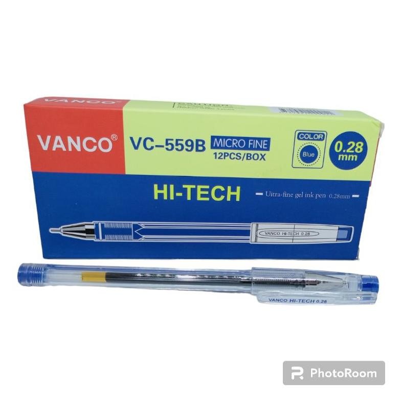 

Ct_C1077 (12 Pcs) Pulpen Vanco Vc-559/Pulpen Hi-Tech Vanco Nd-26
