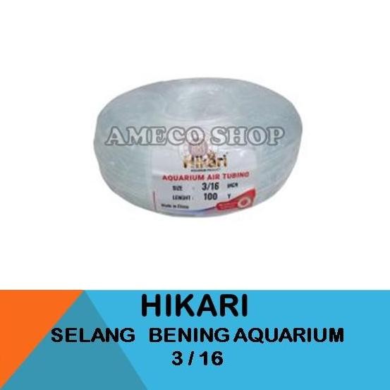 TERMURAH - Selang Udara Aerator Aquarium Bening per Rol