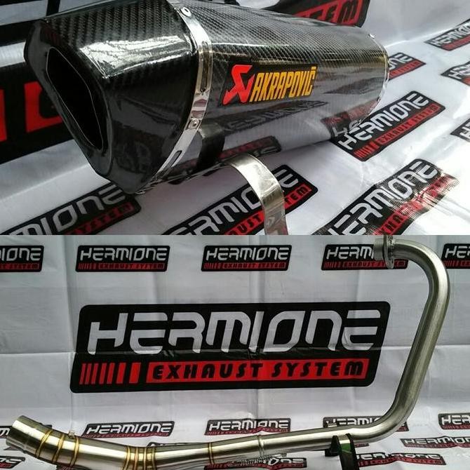 knalpot r15 vva dan v3 fullset akrapovic layang carbon Original