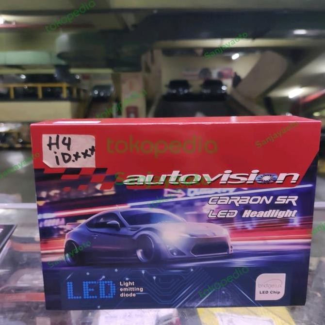 Bohlam Led Autovision Carbon SR H4 Original