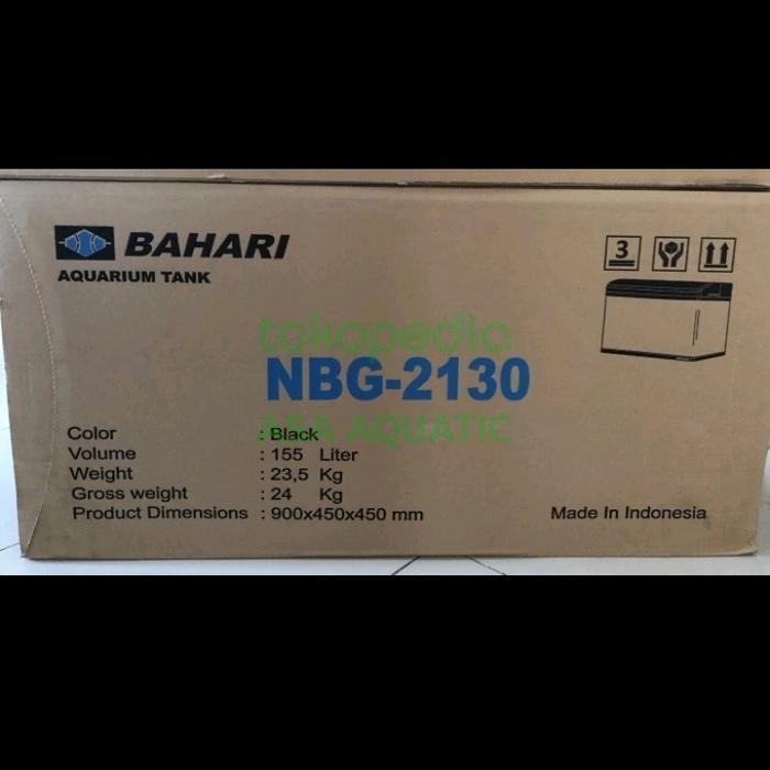RA Aquarium Bahari NBG 2130 90cm lengkung bending