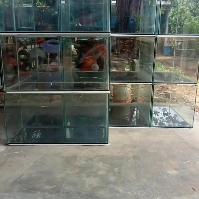 RA aquarium 60x30x30 aquarium 60x30x30 5mm aquarium kaca polos akuarium