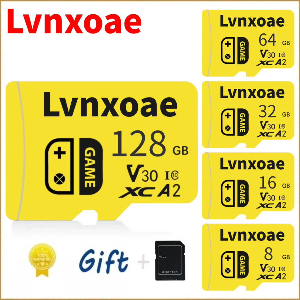 Kartu Memori SD Kapasitas Nyata Baru 128GB A2 V30 U3 Kartu TF 64GB 32GB Kartu SD Kartu Mikro 16GB 8G