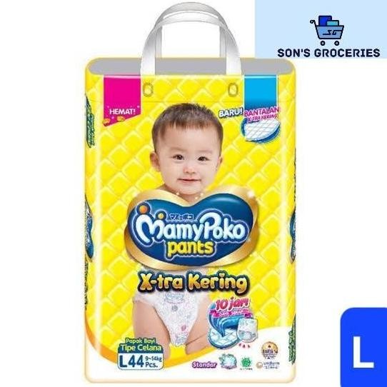 Terbaik Mamypoko L44 100% Ori