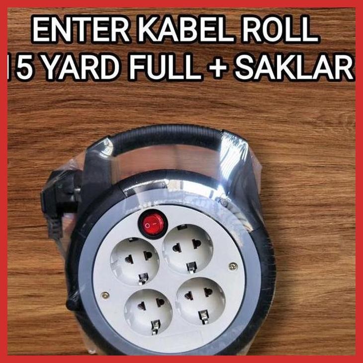READY ENTER KABEL LISTRIK TEMBAGA ROLL BOX CABLE + SAKLAR ON OFF 10M 15 METER SNI KUALITAS BAGUS 10Y