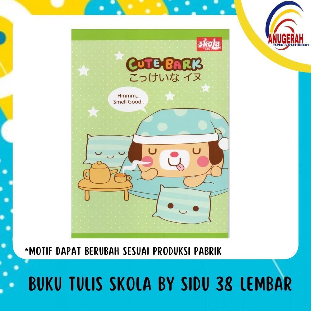 

Kuke Buku Tulis Skola By Sidu 38 Lembar (Pak) Kertas Tebal Ni-22
