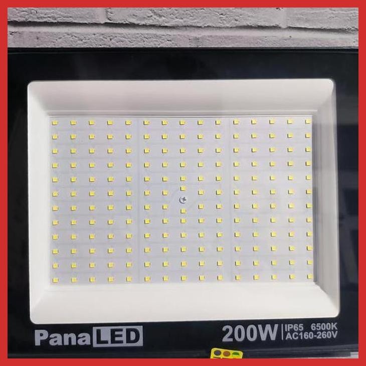 DISCOUNT PANALED LAMPU SOROT FLOODLIGHT LED 200W 200 WATT PUTIH / KUNING IP65 (LISTRIK LAMPU RUMAH T