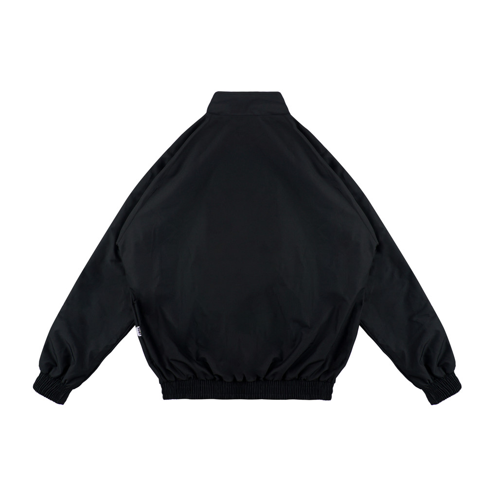Troy Company Jacket Tracktop Black Trace Essence - Jaket Tracktop Hitam JTT 3306