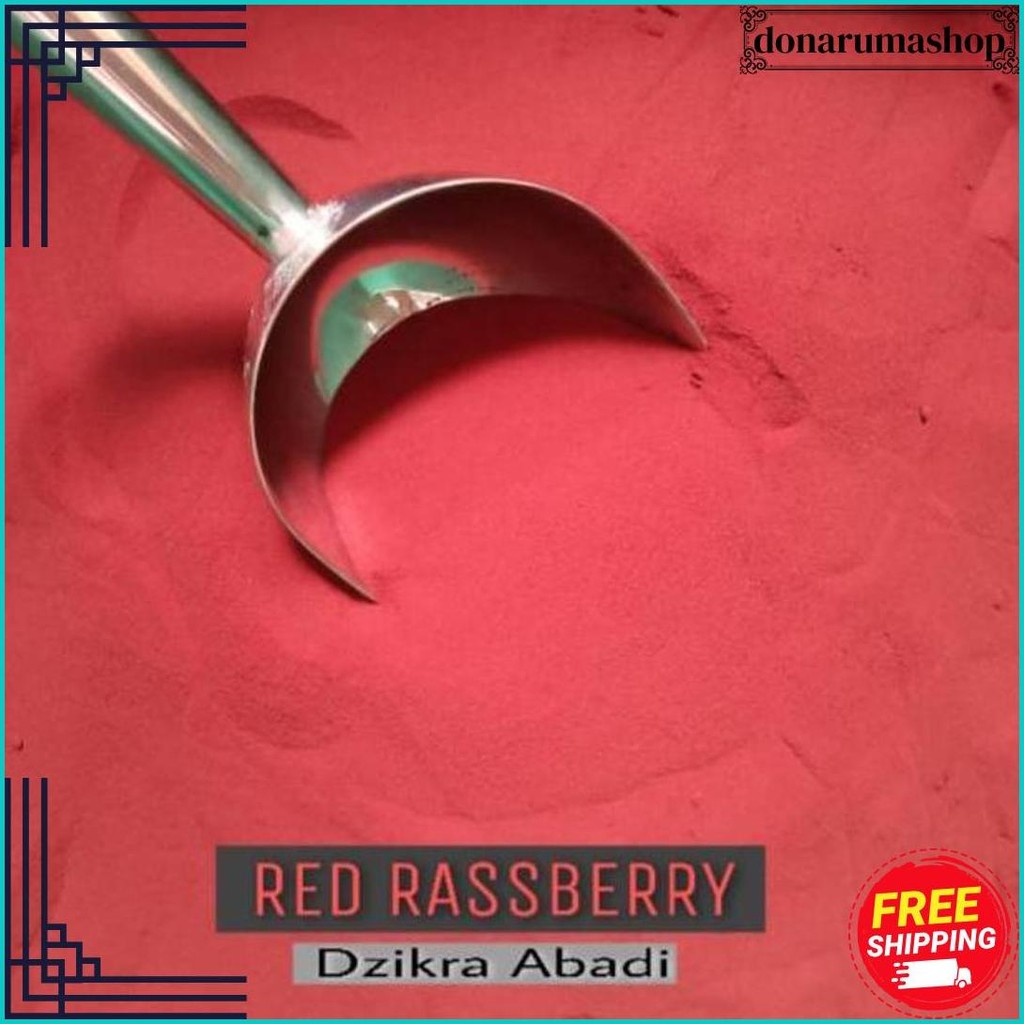 

Pewarna Makanan Bubuk Red Rasberry Merah 1.Kg Siap Kirim