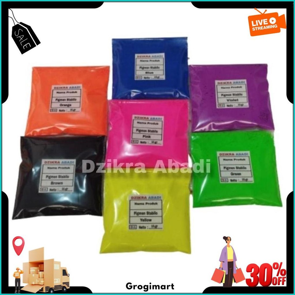 

Pigmen Powder Stabilo Pewarna Bubuk Stabilo 10 Gr Gratis Ongkir